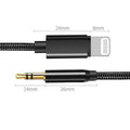 Aux Audio Cable for iPhone, Lightning to 3.5 mm - Pink - view 3