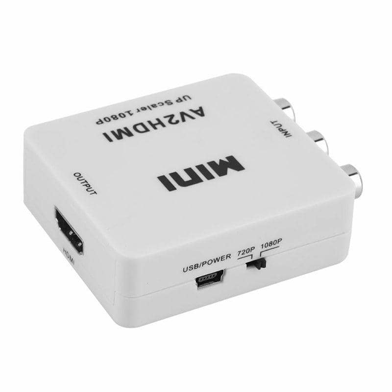 AV to HDMI Converter Adapter, 1080p Composite Video Upscaler - view 2