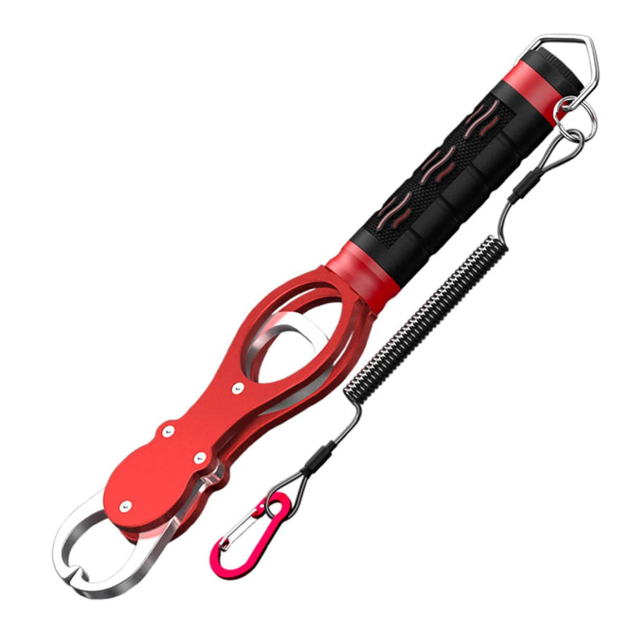 Aviation Aluminium Fish Lip Gripper, 28 cm - Red