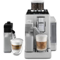 DeLonghi Rivelia fully automatic coffee machine - arctic white, 22 recipes, cool carafe - EXAM44057W