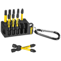 Kango 10 Piece Impact Driver Bit Set - 50mm - HyperTorque - Bit Holder - SuperSaverAU - view 2