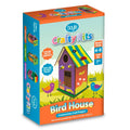 Boyle Bird House Craft Kit - Wooden Birdhouse - 14cm x 12cm x 23.5cm - Creative Activity for Kids - SuperSaverAU - view 1