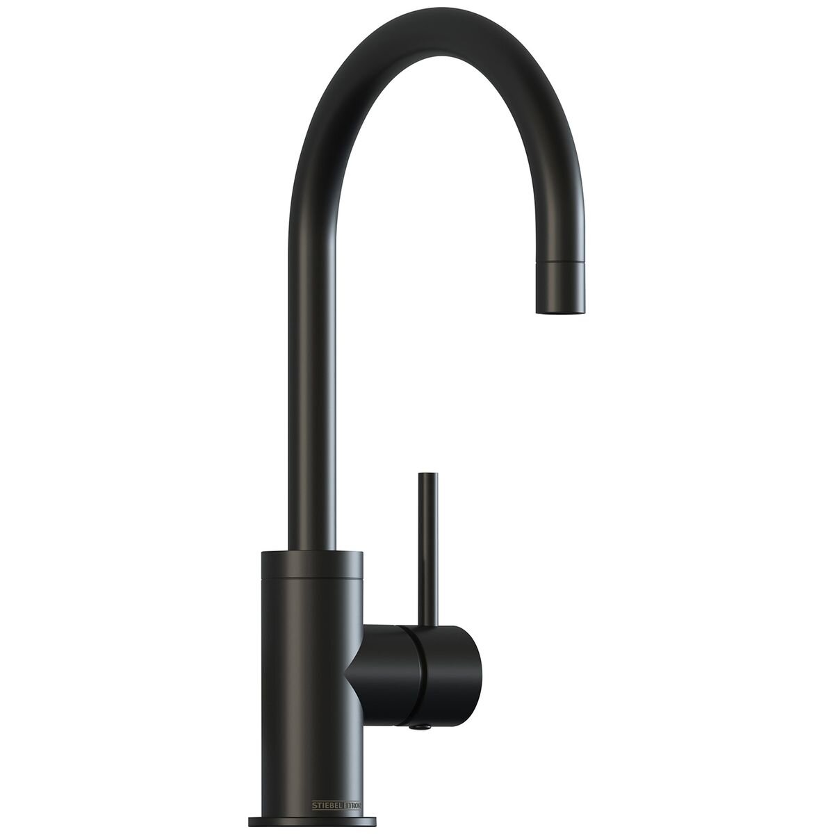 Stiebel Eltron SNU 10 PLUS 10L Storage Hot Water Unit - Black Gooseneck Mixer, 160mm Spout - 208194