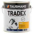 Taubmans Tradex Interior Wall Paint 4L White Low Sheen Water Based