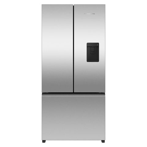 Fisher & Paykel 511L French Door Fridge - Stainless Steel, Ice and Water Dispenser - RF505ANUX1