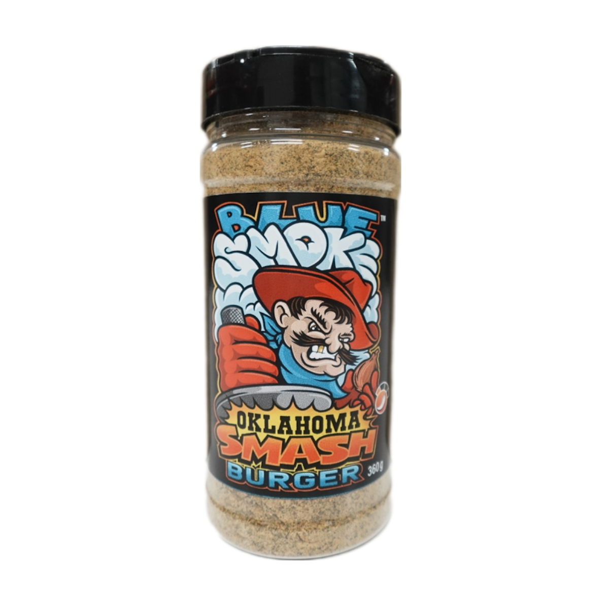 Blue Smoke Oklahoma Smash Burger BBQ Rubs 360g - Gluten Free, Vegan Friendly - SuperSaverAU - view 1