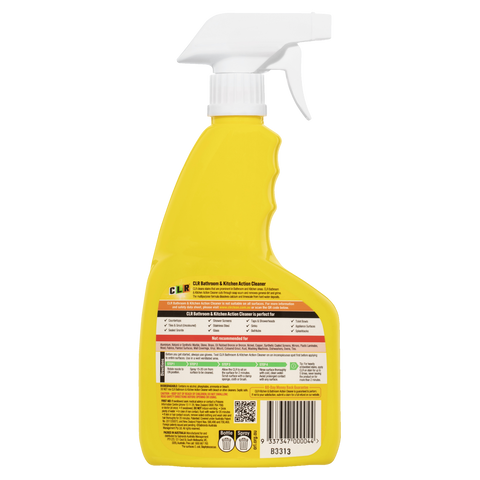 CLR 750ml Bathroom & Kitchen Cleaner - Indoor, Antibacterial