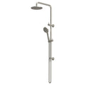 Rogerseller Tonic Dual Rail Shower - Brushed Nickel Brass Build - 2-Way Diverter, 3 Star Rating - 3506003707