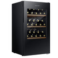 Hisense 30 Bottle Wine Cabinet - Black - Anti-UV Low E Glass - Reversible Door - HRWC31