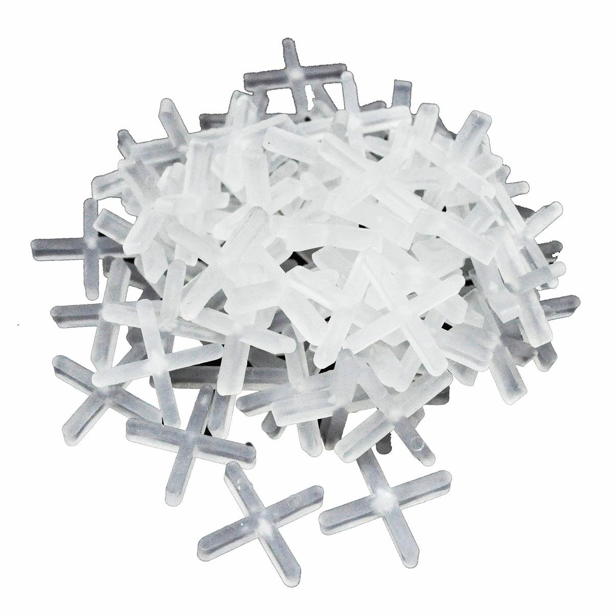 QEP 5mm Cross Tile Spacers - 600 Pack - Polypropylene - Professional Finish - SuperSaverAU - view 1