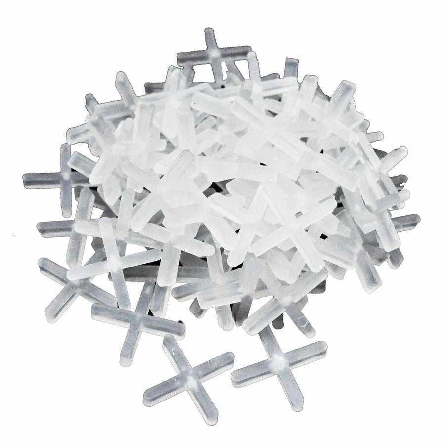 QEP 5mm Cross Tile Spacers - 600 Pack - Polypropylene - Professional Finish - SuperSaverAU - view 1