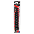 Trojan 10 Piece 1/2" Drive Impact Socket Rail Set - Metric CR-MO Sockets - SuperSaverAU - view 3