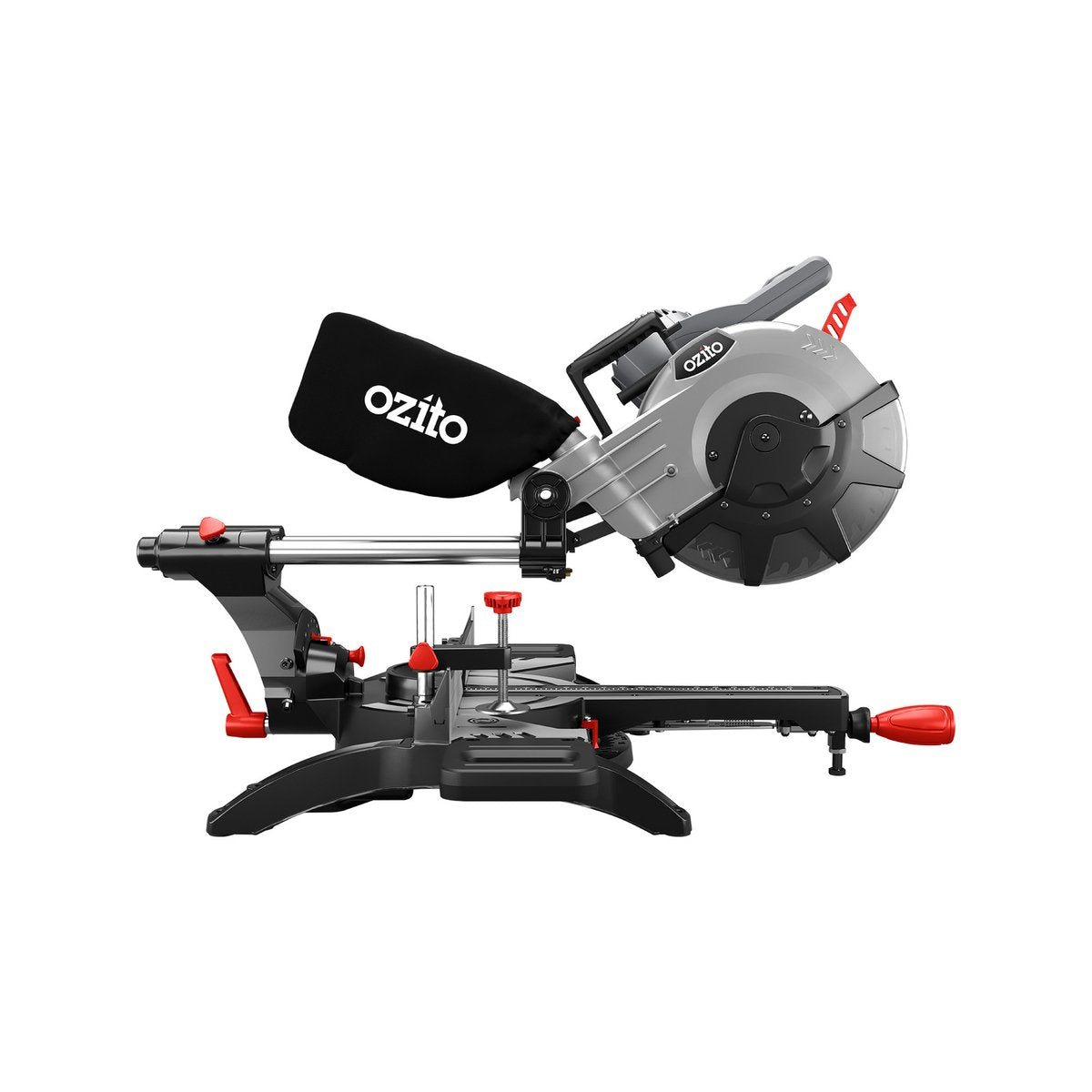 Ozito Double Bevel Sliding Mitre Saw - 254mm - Aluminium - Laser Guide
