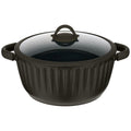 Resto Ascella 28cm Non-Stick Casserole Pot with Lid - 6.8L, Recycled Aluminium, Induction - RE94005
