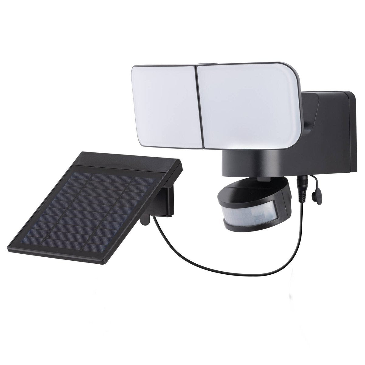 Arlec Solar Movement Activated Floodlight - 900 Lumens - Black - MAL800 - SuperSaverAU - view 1