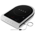 Smeg Portable Induction Hob - Temperature Probe, Nine Power Levels, Barbecue and Fry Programs - PIC01BLMAU