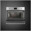 Smeg Compact Classic Steam 100 Oven - 40L Net, Stainless Steel, Combi Steam, Air Fry - SOA4302S3X