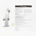 Shaw Mason Chrome Bath Spout with Diverter - 165mm - Durable Brass - Easy Install - SuperSaverAU - view 3