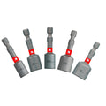 Diablo 5 Piece Nutsetter Set - 1/4" to 1/2" - Durable & Impact Resistant - SuperSaverAU - view 2