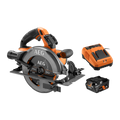 AEG 18V Fusion Circular Saw 184mm - 5Ah Force Kit - Brushless Motor - 5400rpm - SuperSaverAU - view 1