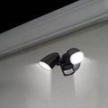 Arlec DIY Twinhead LED Security Sensor Floodlight - 160mm x 150mm - Black - Weather Resistant - SuperSaverAU - view 4