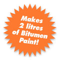 Gripset Betta 1L Bitumen Rubber Waterproofing Membrane Black Solvent Free