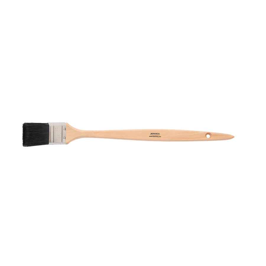 Monarch 38mm ABC Synthetic Radiator Paint Brush, Stainless Ferrule & Timber Handle