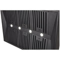 Schweigen 3200m³/h Silent BBQ Rangehood - 1500mm Black Wall Mounted, Single External Motor - CL8915BSEPAK