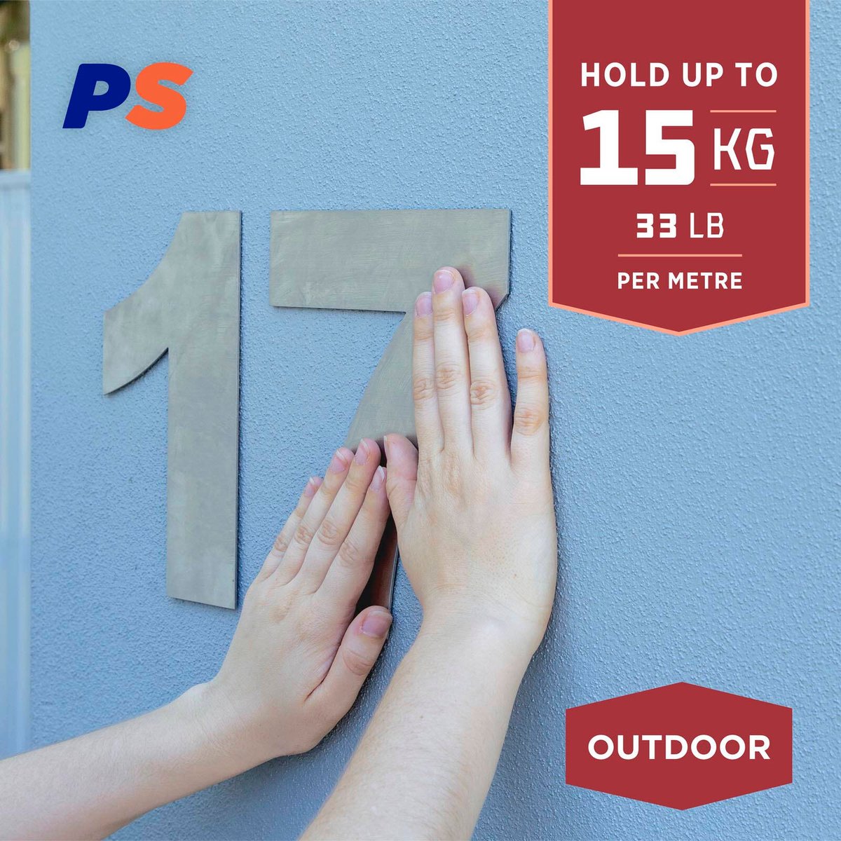 Permastik Outdoor Mounting Tape - 5m x 24mm - Foam - High Bond Strength - SuperSaverAU - view 2