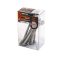 Ramset AnkaScrew 6 x 100mm Galvanised Masonry Anchor - Flanged Hex Screw-In - 10 Pack