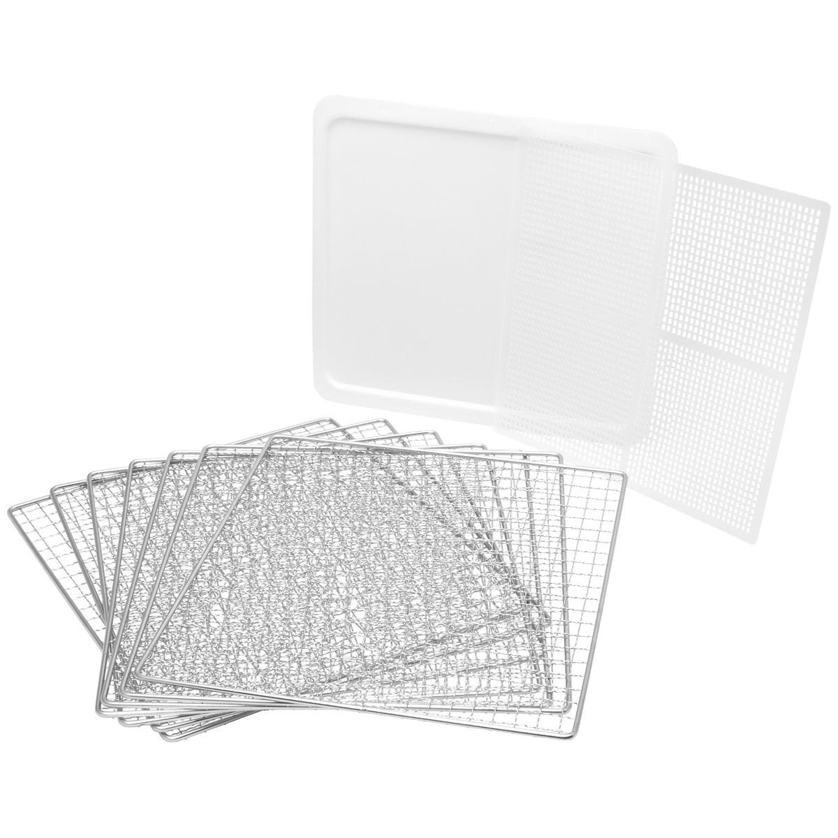 Westinghouse 600W Food Dehydrator with 7 Stainless Steel Trays - Digital Controls - WHDH01SK
