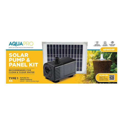 Aquapro Solar Pump Kit - 980L/H - 3.5W - Efficient Water Feature - SuperSaverAU - view 2