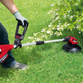 Ozito PXC 18V 240mm Cordless Grass Trimmer, Telescopic Shaft, 2.0Ah Kit PXCLTK-218