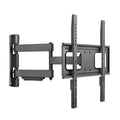 Practa Full Motion TV Wall Mount 32-55 Inch 480mm Extension Black - Swiveling Arms, Free-Tilting Design - SuperSaverAU - view 1