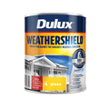 Dulux Weathershield 1L True Red Gloss Exterior Paint