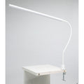 Brilliant Create 10W White LED Desk Lamp with Clamp & Adjustable Head 21010/05