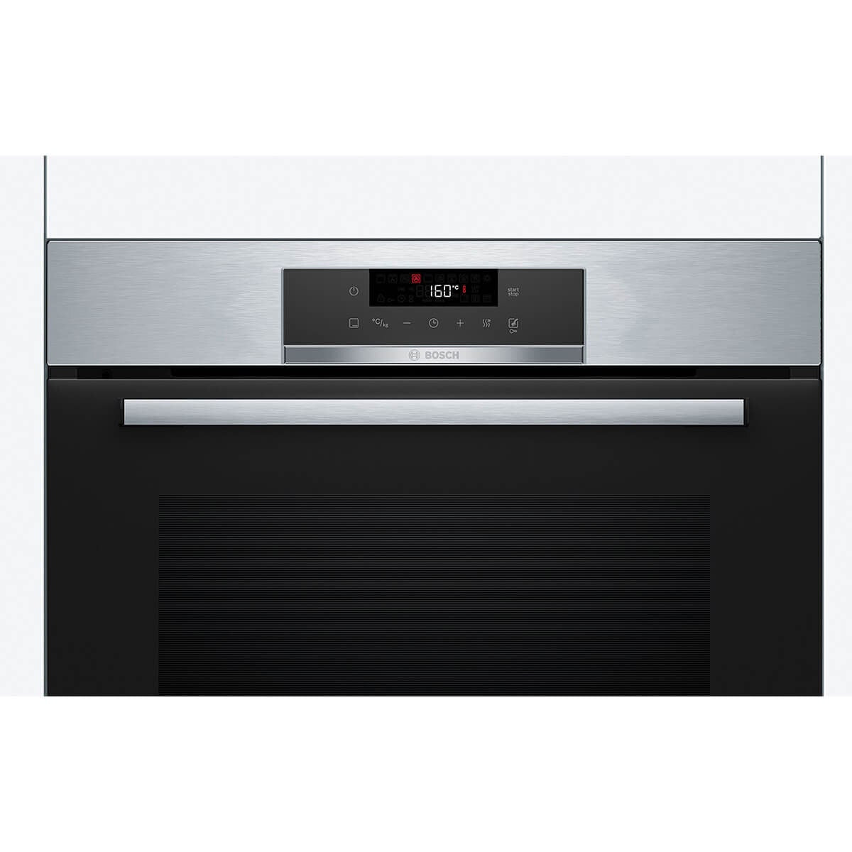 Bosch 60cm Series 6 Pyrolytic Built-in Oven - 71L Stainless Steel - Air Fry and 3D HotAir - HBA572ES3A