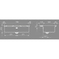 Artinox Layer BRP74 dual level workstation sink with colander and Tasmanian Oak board - BRP74PK