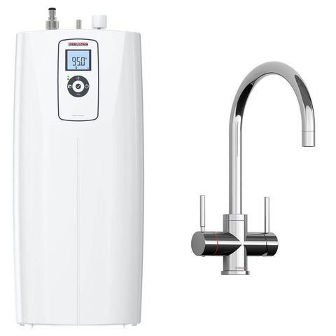Stiebel Eltron Hot 2.6 Premium boiling water tank with 3-in-1 chrome tap - 6 star water rating - 207997