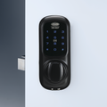 Lockwood 001touch Plus Smart Deadlatch - Matt Black - Auto Unlock - DoorSense™ - SuperSaverAU - view 2