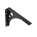 Carinya Black Euro Bracket 200x200mm Powder Coated Steel Durable - SuperSaverAU - view 1