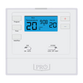 Pro1 T605 2 Thermostat - Programmable - 120mm x 110mm - White - SuperSaverAU - view 2