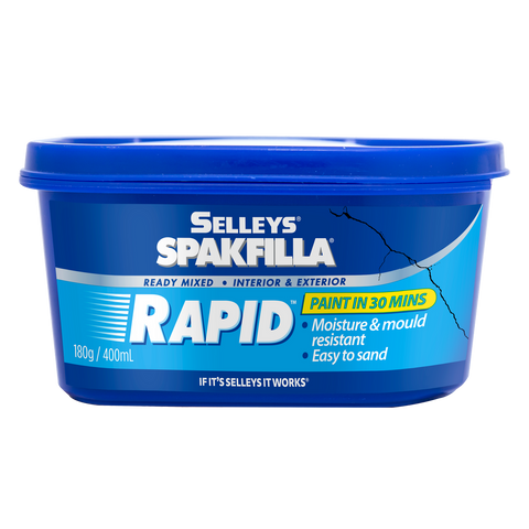 Selleys Spakfilla Rapid Gap Filler 180g Lightweight Moisture Resistant - SuperSaverAU - view 1