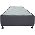 Sealy Posturepedic King Single Bed Base - Black, Timber and Steel Frame, Support Modules - PPB-BLK-KSG