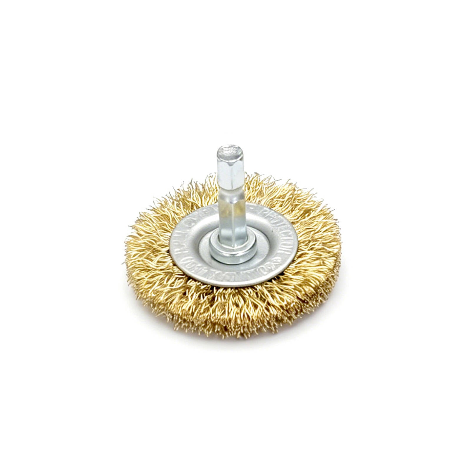 Craftright 5 Piece Wire Brush Set, Brass & Steel, Cup & Wheel Brushes