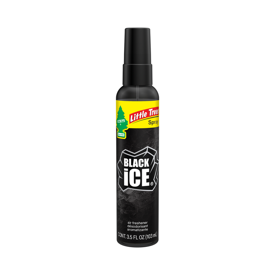 Little Trees Black Ice Air Freshener Pump Spray - 103ml - Long-Lasting Scent - SuperSaverAU - view 1