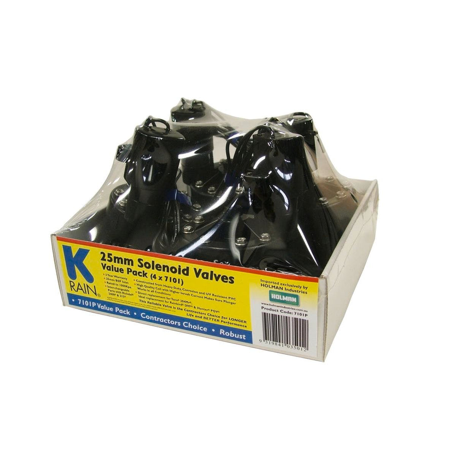 K Rain Solenoid Valve - 25mm - PVC - UV Resistant - SuperSaverAU - view 1
