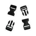 Grunt 25mm Double Adjustable Side Release Buckle 2 Pack - POM - Versatile - SuperSaverAU - view 2