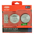 Lockwood Paradigm 005 Double Cylinder Round Deadbolt - Stainless Steel