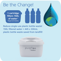 Stefani Pureflow Replacement Filter Cartridge 3 Pack - 150L BPA Free - SuperSaverAU - view 5